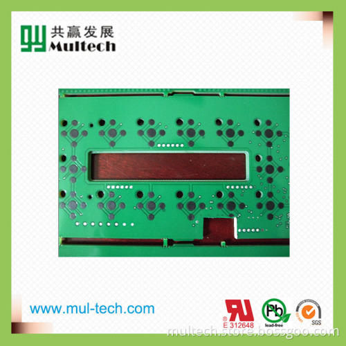 Double Side PCB Board with Blind Slot and Carbon Ink